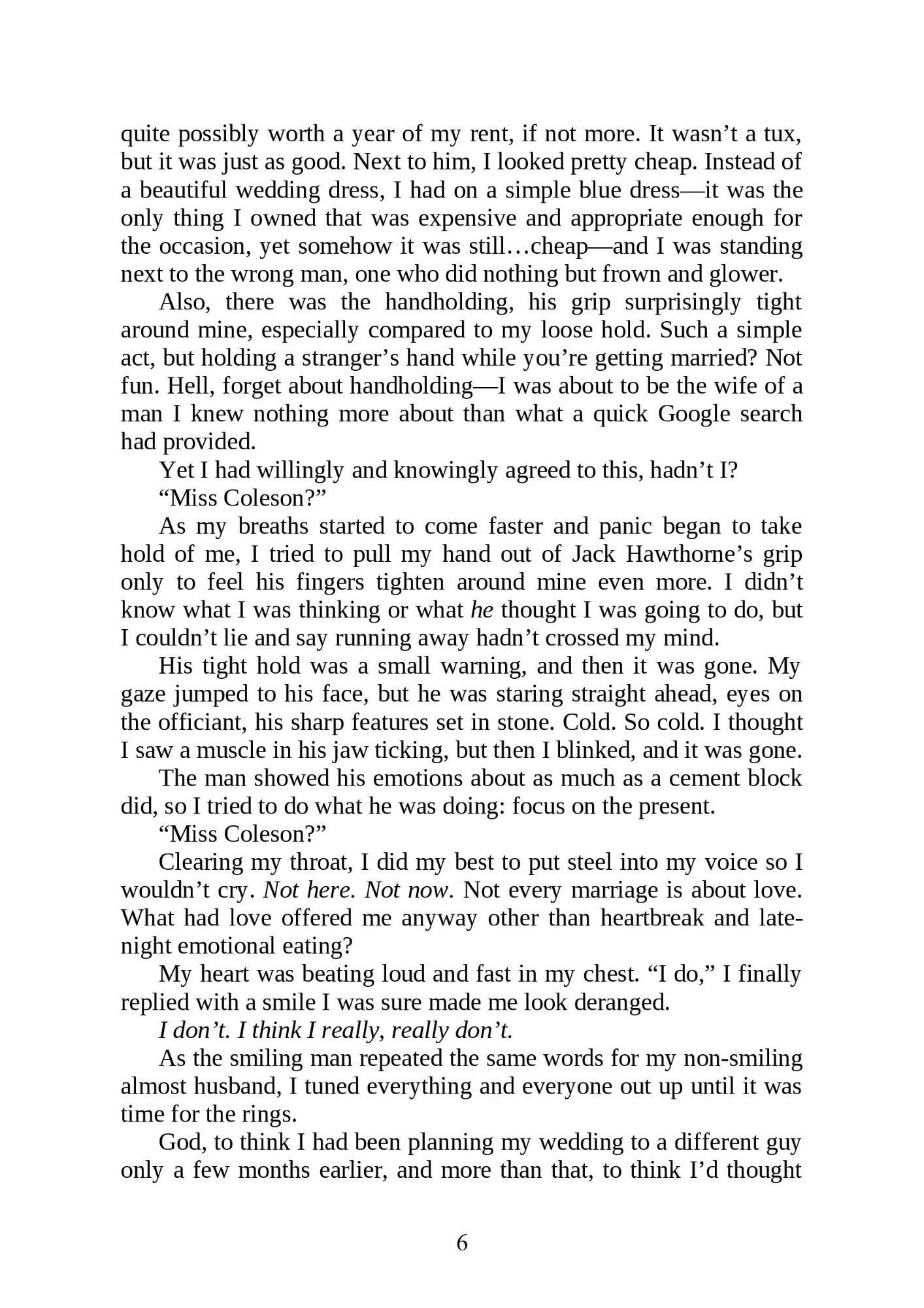 Picture of Marriage for One by Ella Maise (Premium Paper and Matte Covers) Novel