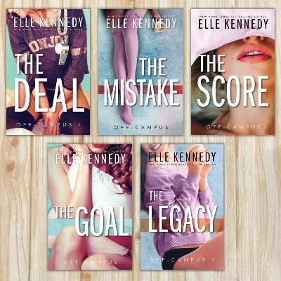 Picture of Off-Campus Series (The Deal, The Mistake, The Score, The Goal, The Legacy) by Elle Kennedy (Premium Paper and Matte Covers) Novel