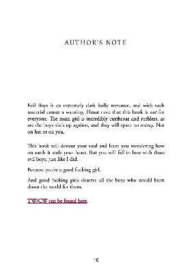 Picture of Evil Boys (Spine Ridge University #2) by Clarissa Wild | Premium Paper | Matte Cover Novel