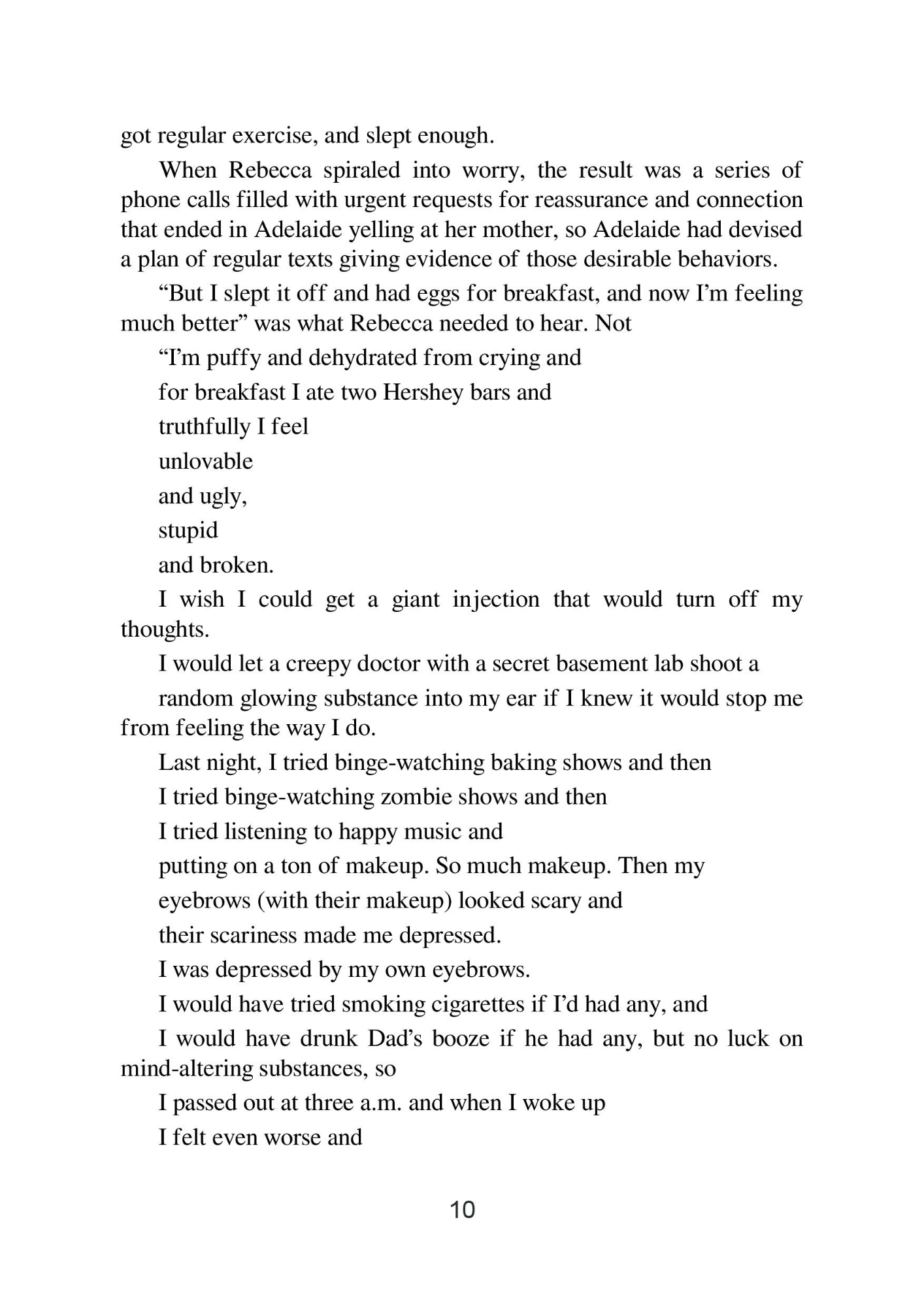 Picture of Again Again by E. Lockhart ( Premium Print & Matte Cover ) Novel