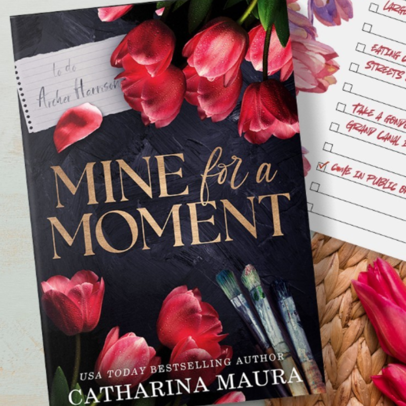 Picture of Mine for a Moment ( Book by Catharina Maura ) ( Premium Paper and Matte Cover ) Novel