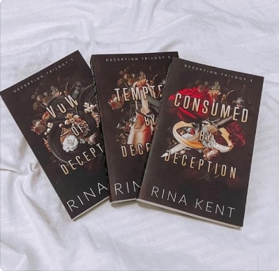 Picture of Deception Trilogy ( 3 Books ) , Novel Series by Rina Kent ( Premium Paper and Matte Lamination ) Novel