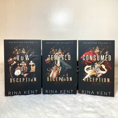 Picture of Deception Trilogy ( 3 Books ) , Novel Series by Rina Kent ( Premium Paper and Matte Lamination ) Novel
