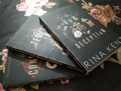 Picture of Deception Trilogy ( 3 Books ) , Novel Series by Rina Kent ( Premium Paper and Matte Lamination ) Novel