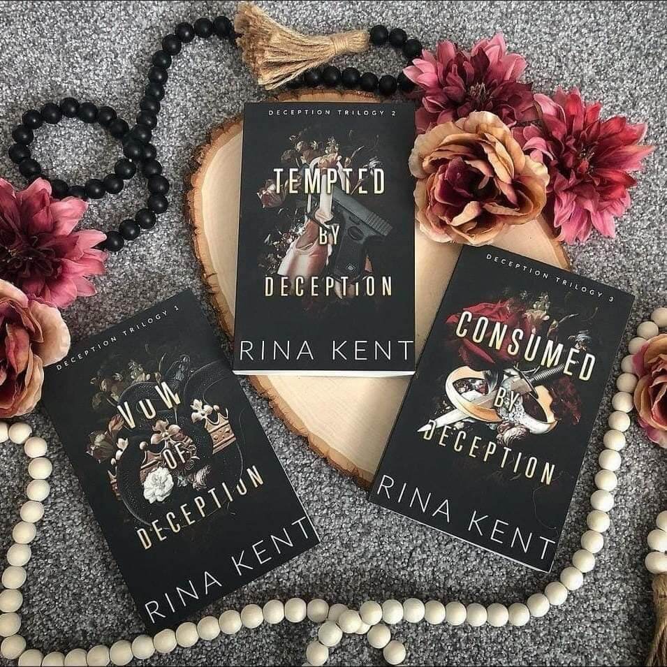 Picture of Deception Trilogy ( 3 Books ) , Novel Series by Rina Kent ( Premium Paper and Matte Lamination ) Novel