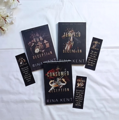 Picture of Deception Trilogy ( 3 Books ) , Novel Series by Rina Kent ( Premium Paper and Matte Lamination ) Novel