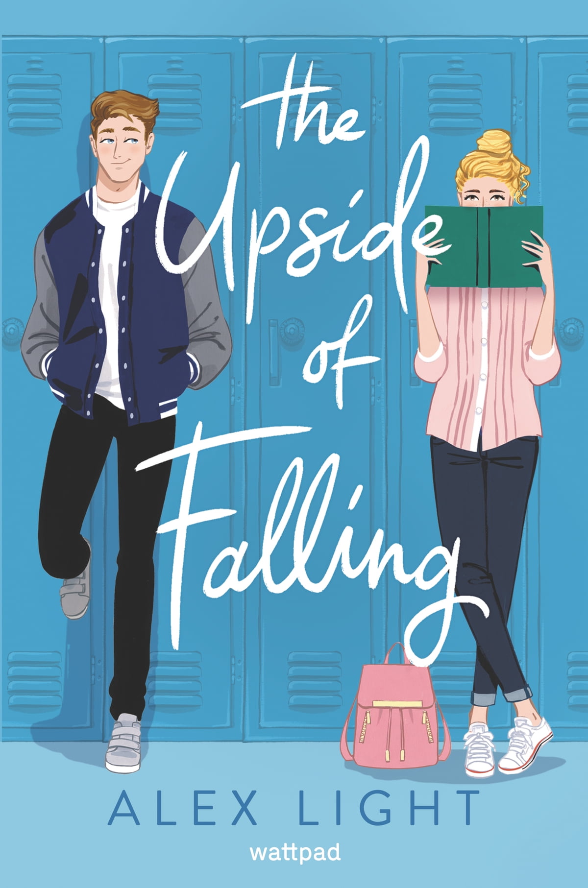 Picture of The Upside of Falling by Alex light ( Premium Paper and Matte Cover ) Novel