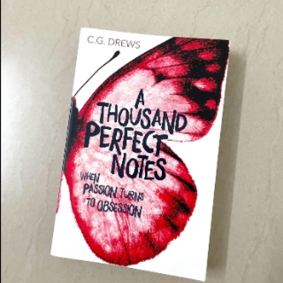 Picture of A Thousand Perfect Notes ( Book by C.G. Drews ) ( Premium Paper and Matte Cover ) Novel