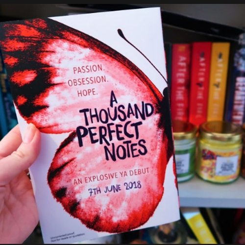 Picture of A Thousand Perfect Notes ( Book by C.G. Drews ) ( Premium Paper and Matte Cover ) Novel