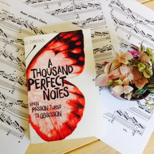 Picture of A Thousand Perfect Notes ( Book by C.G. Drews ) ( Premium Paper and Matte Cover ) Novel