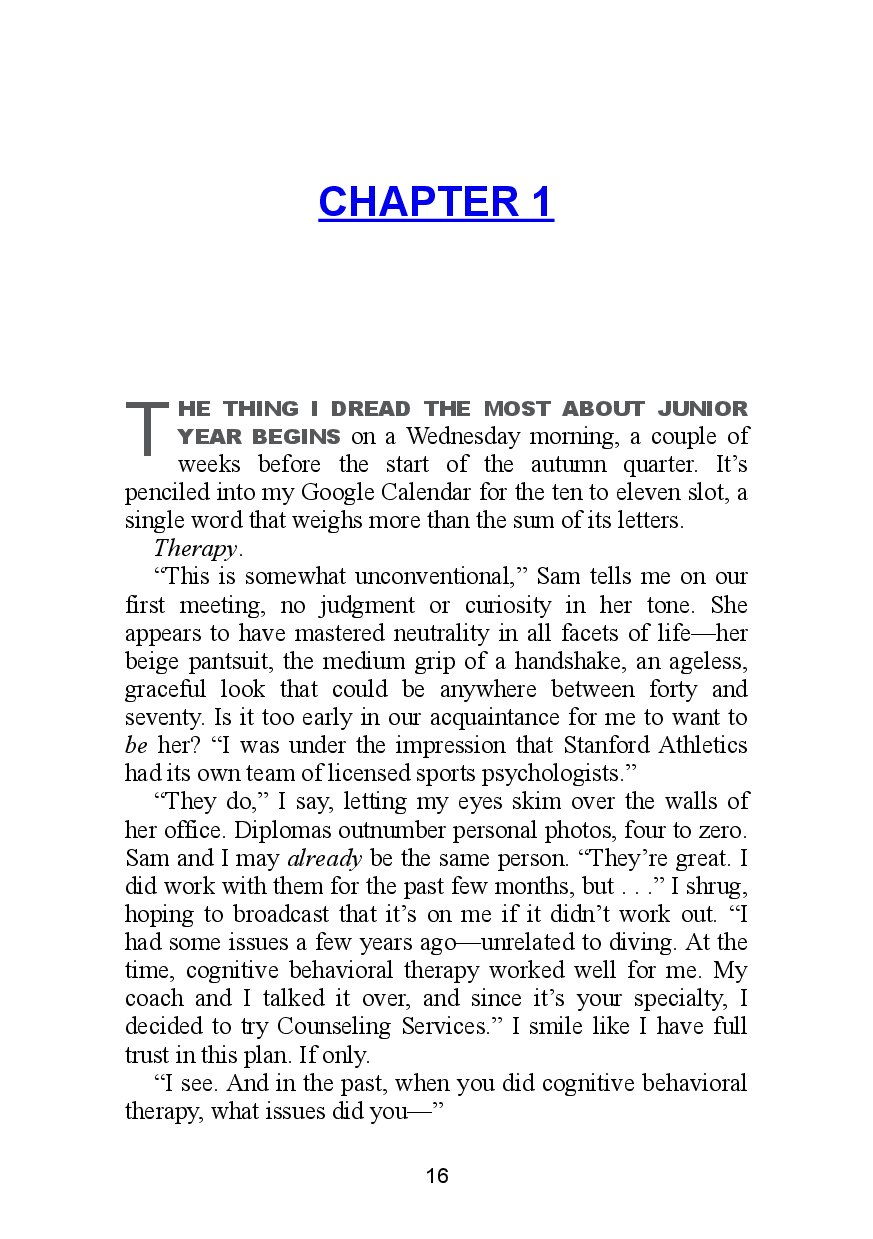 Picture of Deep End by Ali Hazelwood | Premium Paper | Matte Cover Novel