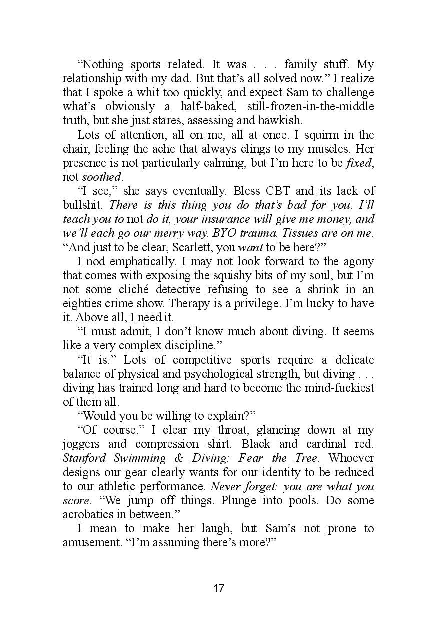 Picture of Deep End by Ali Hazelwood | Premium Paper | Matte Cover Novel