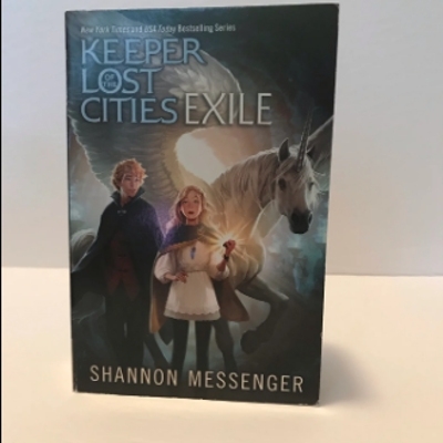 Picture of Exile | Keeper of the Lost Cities #2 | | Book by Shannon Messenger | | Premium Print and Matte Cover | Novel
