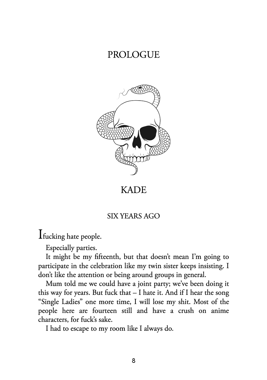 Picture of Insatiable (The Edge of Darkness #1) by Leigh Rivers | Premium Paper | Matte Cover Novel