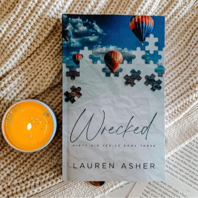 Picture of Wrecked (Dirty Air #3) by Lauren Asher (Premium Print and Matte Cover) Novel