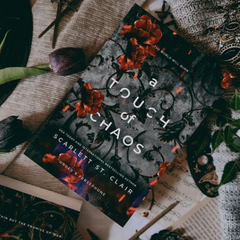 Picture of A Touch of Chaos ( Hades x Persephone Saga #4 ) ( Book by Scarlett St. Clair ) ( Premium Paper and Matte Cover ) Novel