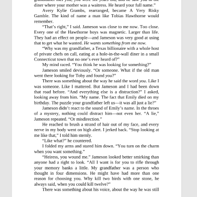 Picture of The Hawthorne Legacy ( The Inheritance Games #2 ) by Jennifer Lynn Barnes ( Premium Paper and Matte Cover ) Novel