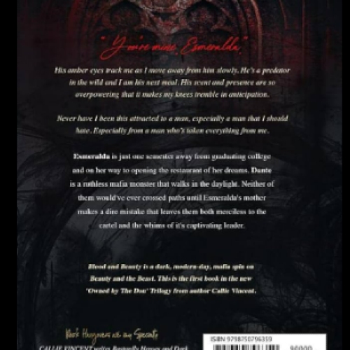 Picture of Blood and Beauty ( Owned By The Don #1 ) ( Book by Callie Vincent ) ( Premium Paper and Matte Cover ) Novel
