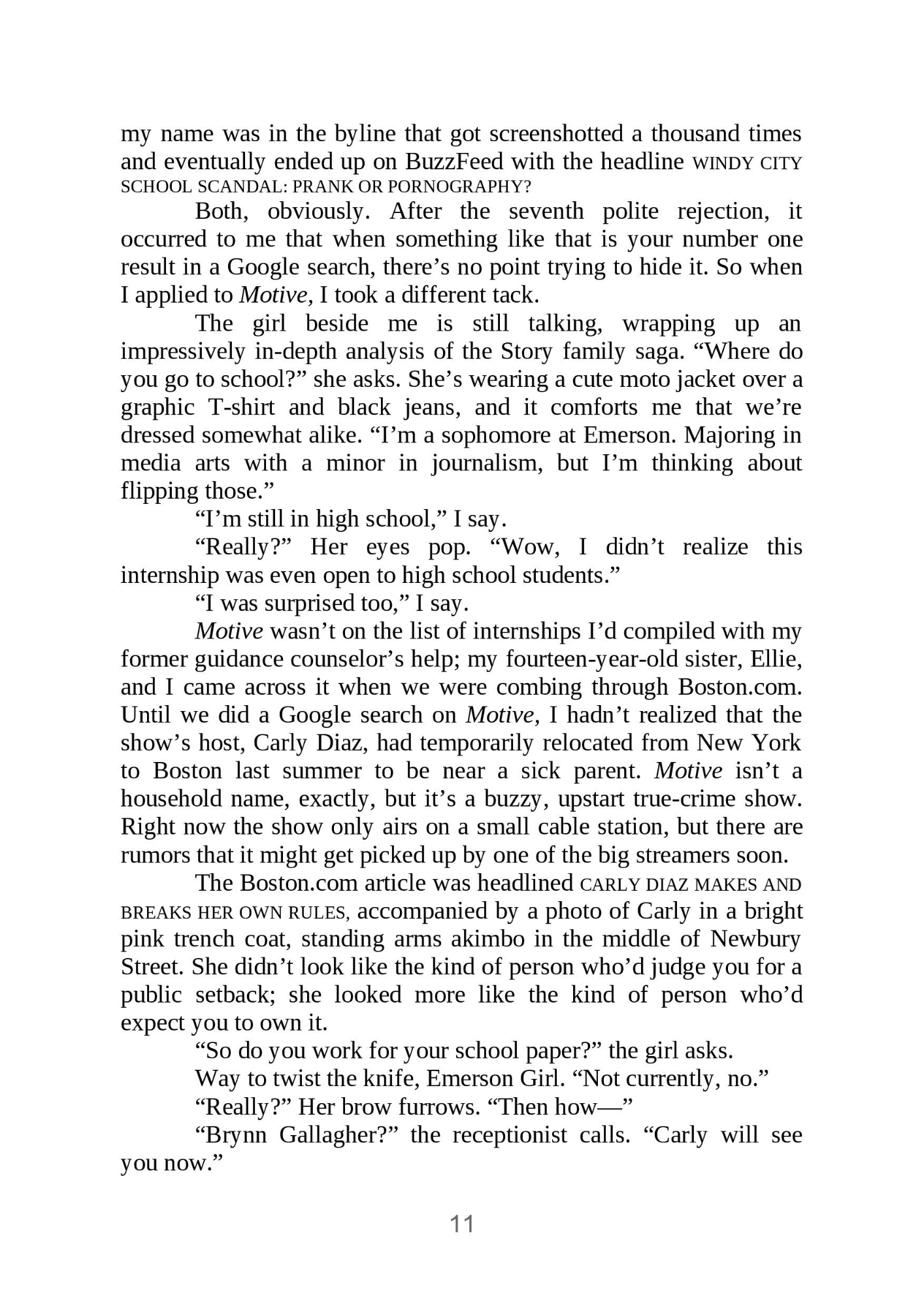 Picture of Nothing More to Tell by Karen M. McManus ( Premium Paper and Matte covers ) Novel