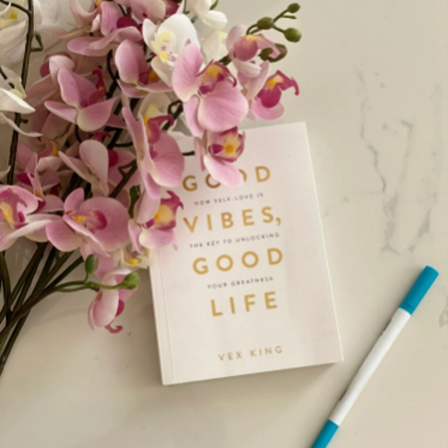Picture of Good Vibes, Good Life: How Self-Love Is the Key to Unlocking Your Greatness ( Book by Vex King ) ( Premium Paper and Matte Cover ) Novel