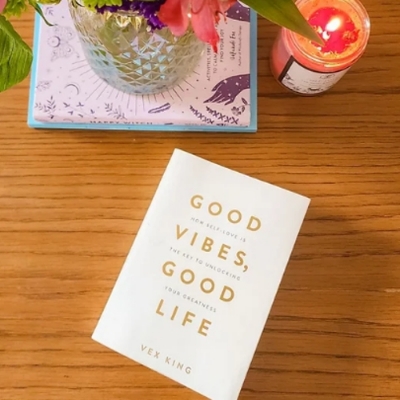 Picture of Good Vibes, Good Life: How Self-Love Is the Key to Unlocking Your Greatness ( Book by Vex King ) ( Premium Paper and Matte Cover ) Novel