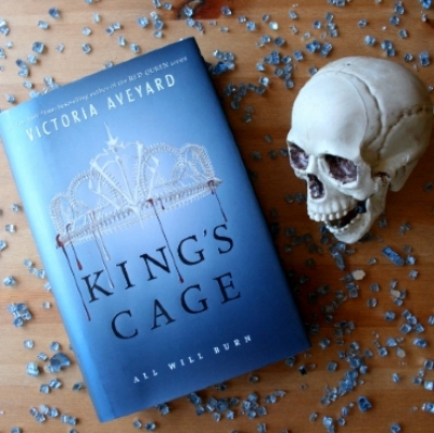 Picture of King's Cage ( Red Queen #3 ) ( Book by Victoria Aveyard ) ( Premium Print and Matte Lamination ) Novel