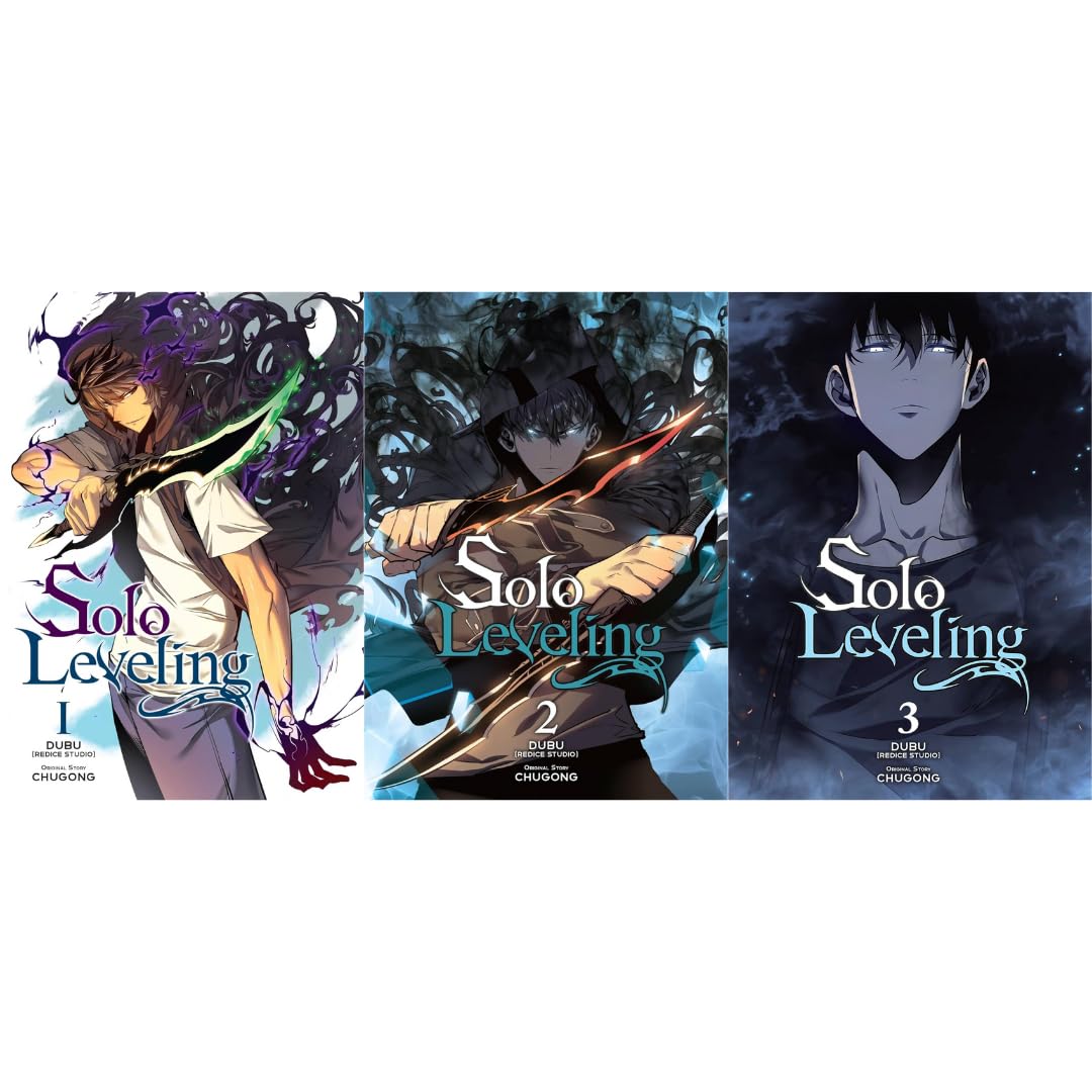 Picture of Solo Leveling Volumes 1-11 | Complete Manga Series Set by Chugong | 12 Book Collection Paperback –