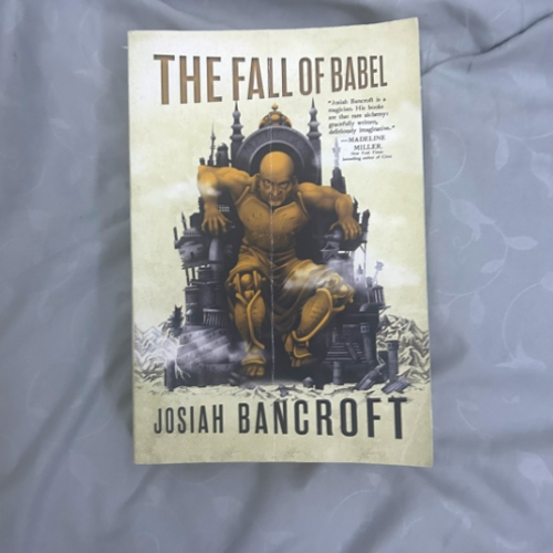Picture of The Fall of Babel ( The Books of Babel #4 ) ( Book by Josiah Bancroft ) ( Premium Paper and Matte Cover ) Novel
