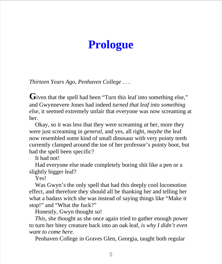 Picture of The Kiss Curse (Ex Hex #2) by Erin Sterling (Premium Print and Matte Cover) Novel