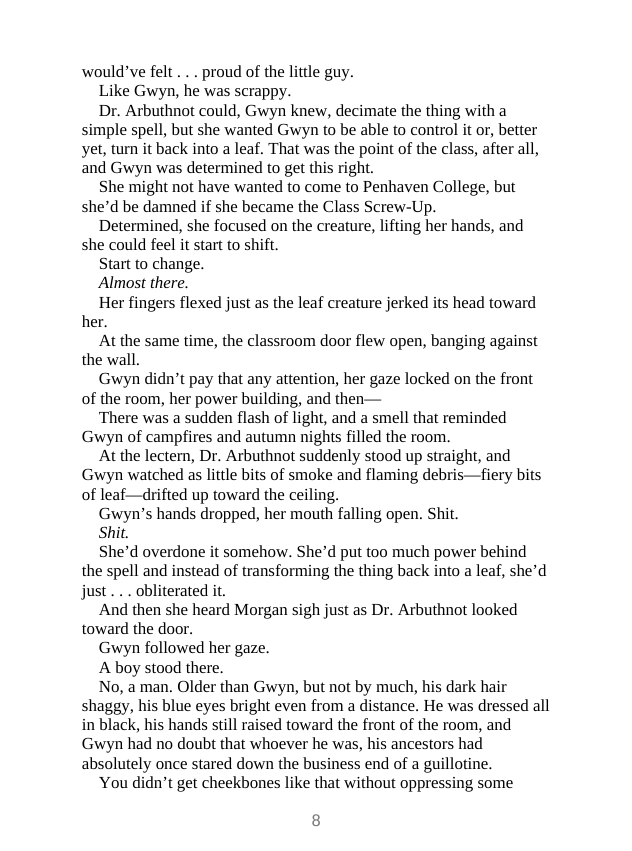 Picture of The Kiss Curse (Ex Hex #2) by Erin Sterling (Premium Print and Matte Cover) Novel