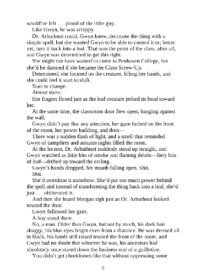 Picture of The Kiss Curse (Ex Hex #2) by Erin Sterling (Premium Print and Matte Cover) Novel