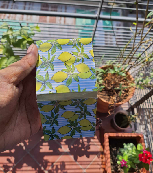 Picture of Pocket Notepad- Lemon- Stylish Pocket notebook for Cool lifestyle. 100 Pages Novel