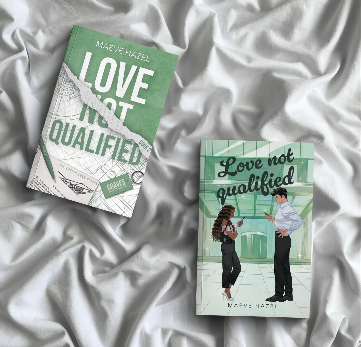 Picture of Love Not Qualified (Lavish Love, #2) Book by Maeve Hazel (Premium Paper & Matte Cover) Novel