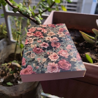 Picture of Notepad (1 ps)-Pocket size- Floral Novel