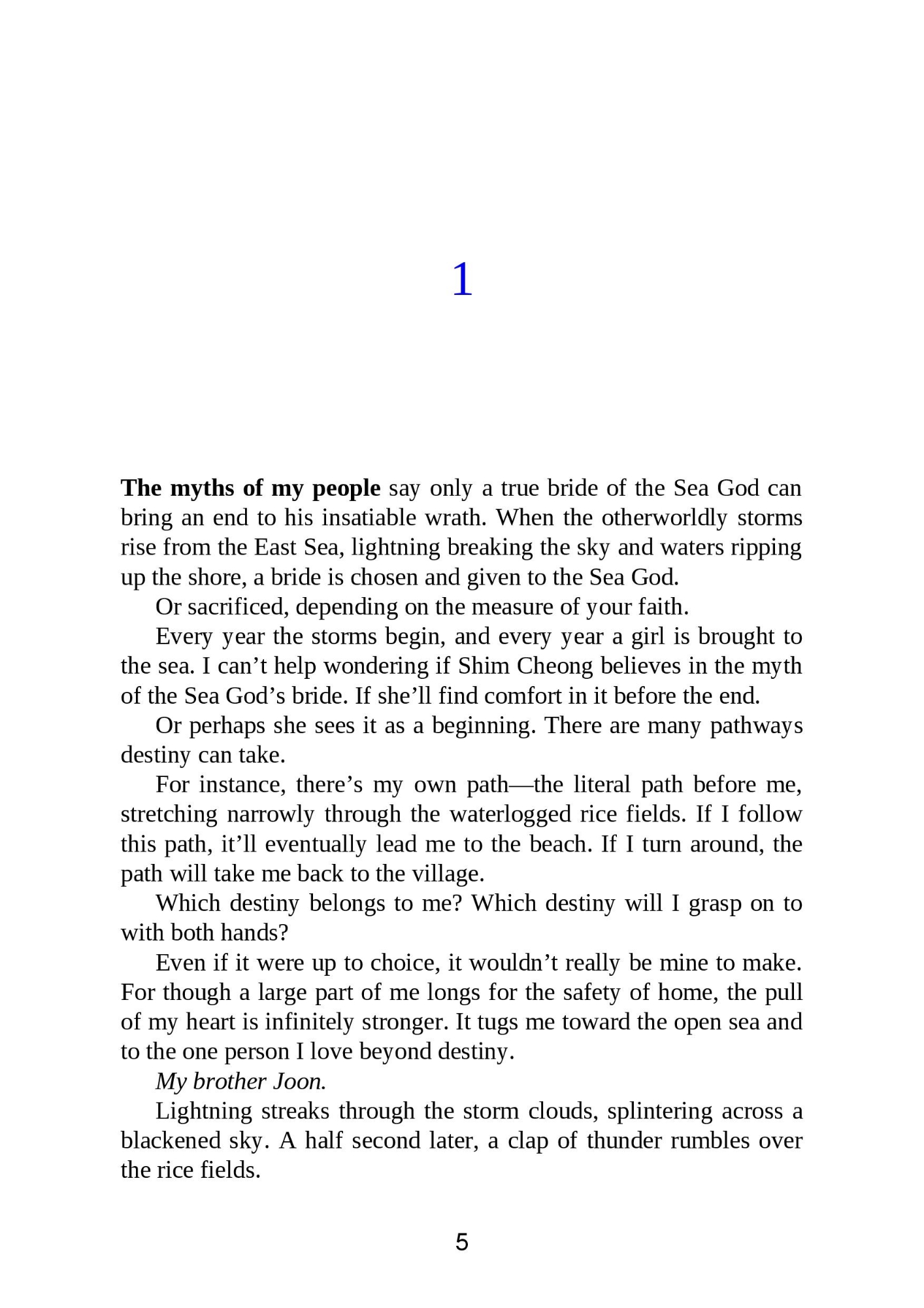 Picture of The Girl Who Fell Beneath the Sea by Axie Oh ( Premium Paper and Matte Cover ) Novel