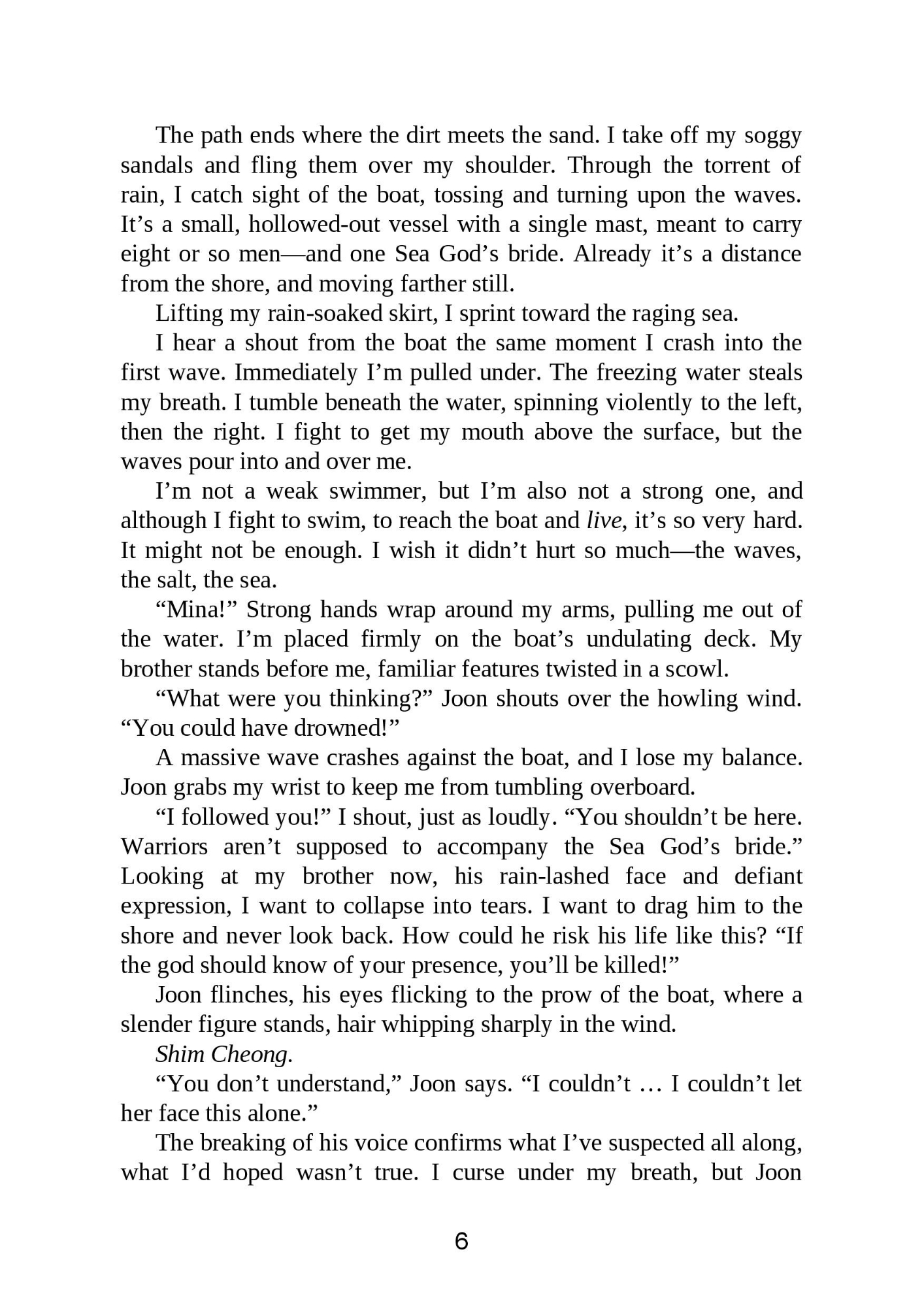 Picture of The Girl Who Fell Beneath the Sea by Axie Oh ( Premium Paper and Matte Cover ) Novel