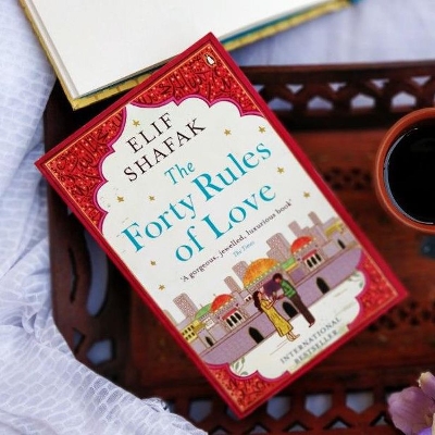 Picture of The Forty Rules of Love by Elif Shafak ( Premium Paper and Matte Cover ) Novel