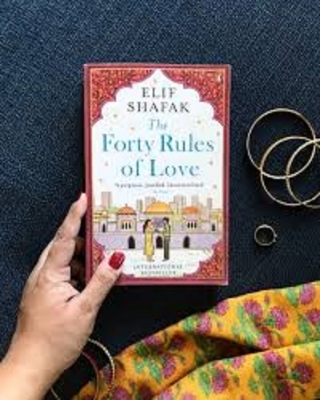 Picture of The Forty Rules of Love by Elif Shafak ( Premium Paper and Matte Cover ) Novel