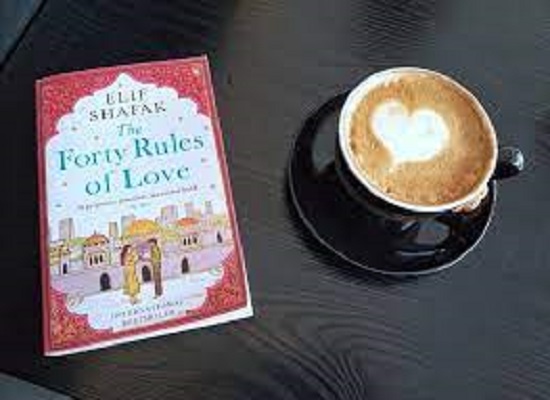 Picture of The Forty Rules of Love by Elif Shafak ( Premium Paper and Matte Cover ) Novel