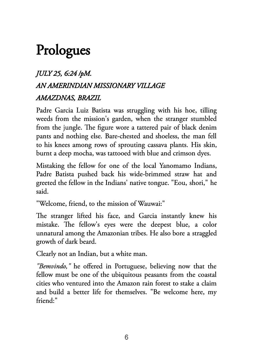 Picture of Amazonia by James Rollins ( Premium Paper and Matte Cover ) - Delights Novel