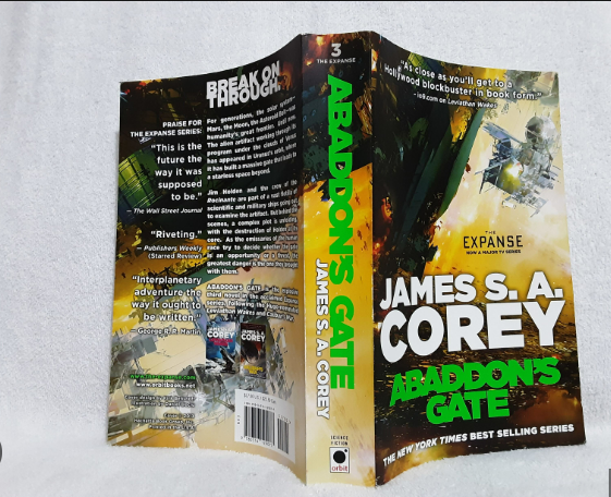 Picture of Abaddon's Gate ( The Expanse #3 ) by James S.A. Corey ( Premium Paper and Matte Cover ) Novel
