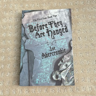 Picture of Before They Are Hanged ( The First Law #2 ) ( Book by Joe Abercrombie ) ( Premium Paper and Matte Cover ) Novel