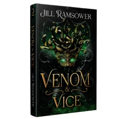 Picture of Venom and Vice ( Of Myth and Man #2 ) ( Book by Jill Ramsower ) ( Premium Paper and Matte Cover ) Novel
