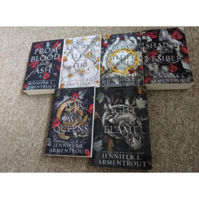Picture of Blood and Ash Series 5 Books by Jennifer L. Armentrout ( Premium Print and Matte Cover ) Novel