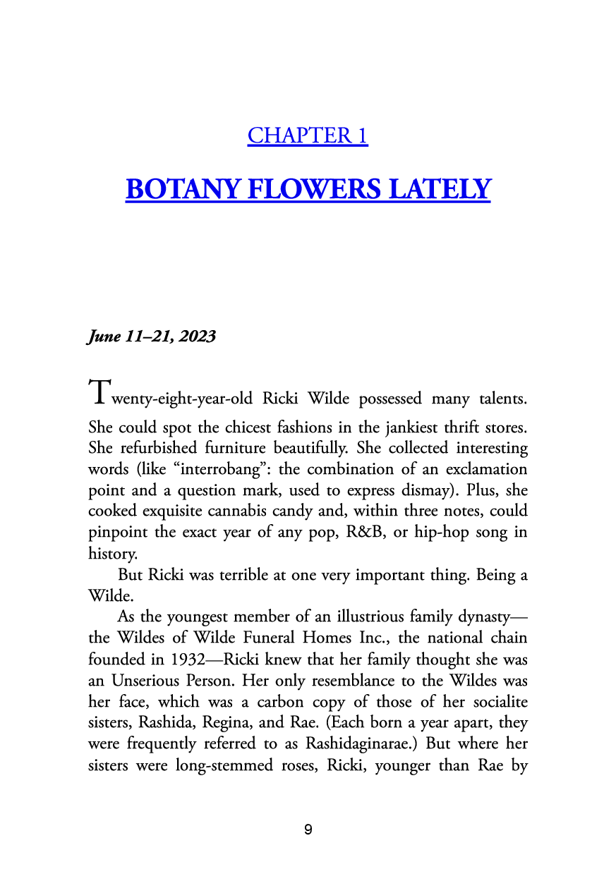 Picture of A Love Song for Ricki Wilde by Tia Williams | Premium Paper | Matte Cover Novel