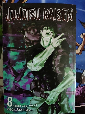 Picture of Jujutsu Kaisen Manga Vol 8 Shonen Jump JJK Anime Graphic Novel Book