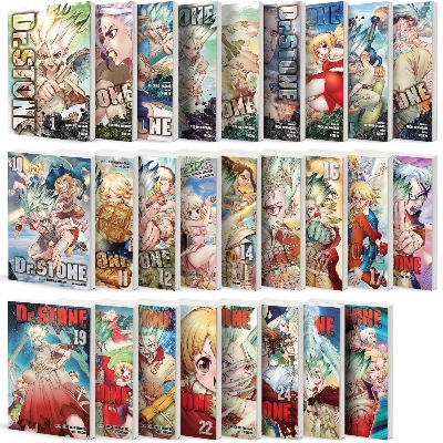 Picture of Dr. STONE Manga, Set of 26 Books. Vol. 1-26 Paperback – January 1, 2021