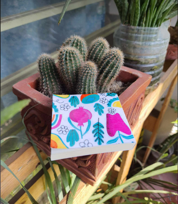 Picture of Pocket Notepad- Veggies- Stylish Pocket notebook for Cool lifestyle. 100 Pages Novel