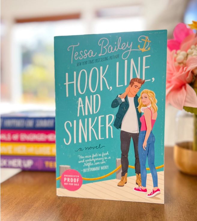 Picture of Hook, Line, and Sinker (Bellinger Sisters #2) by Tessa Bailey (Premium Paper and Matte Covers) Novel
