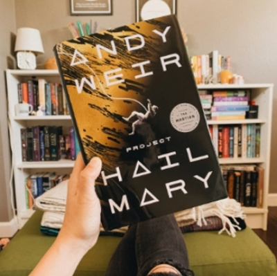 Picture of Project Hail Mary ( Book by Andy Weir ) ( Premium Print and Matte Lamination ) Novel